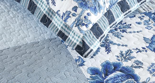 cotton  bedspread coverlet quilt bedding sets floral real patchwork bedspread comforters king queen