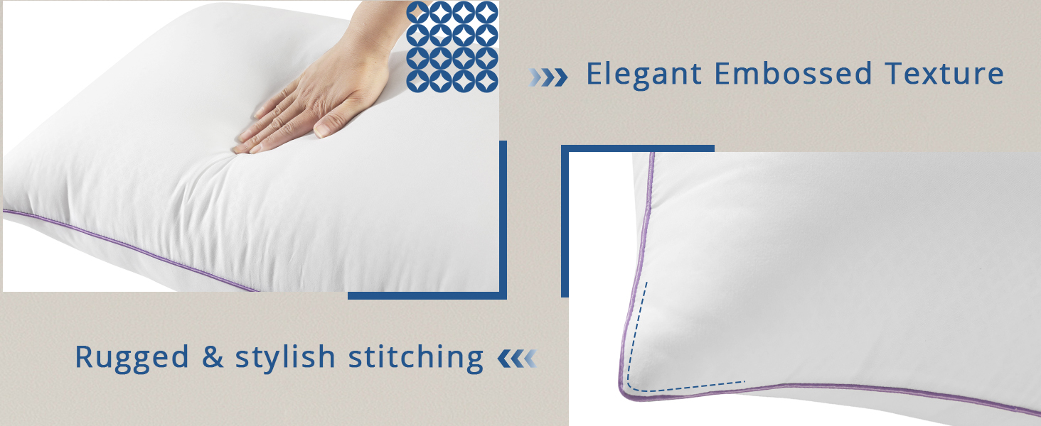 JOLLYVOGUE Pillows King Size Set of 1 for Sleeping 5