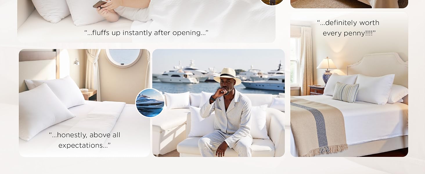 Pillows Queen Size Set of 2