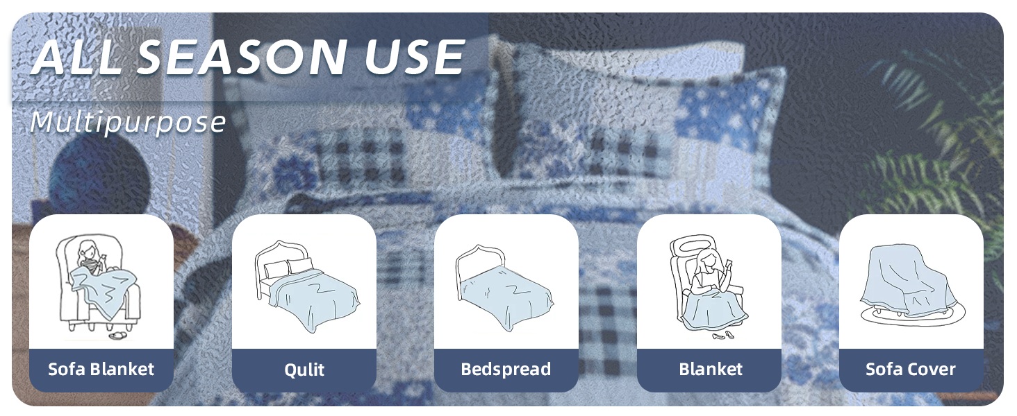 cotton  bedspread coverlet quilt bedding sets floral real patchwork bedspread comforters king queen